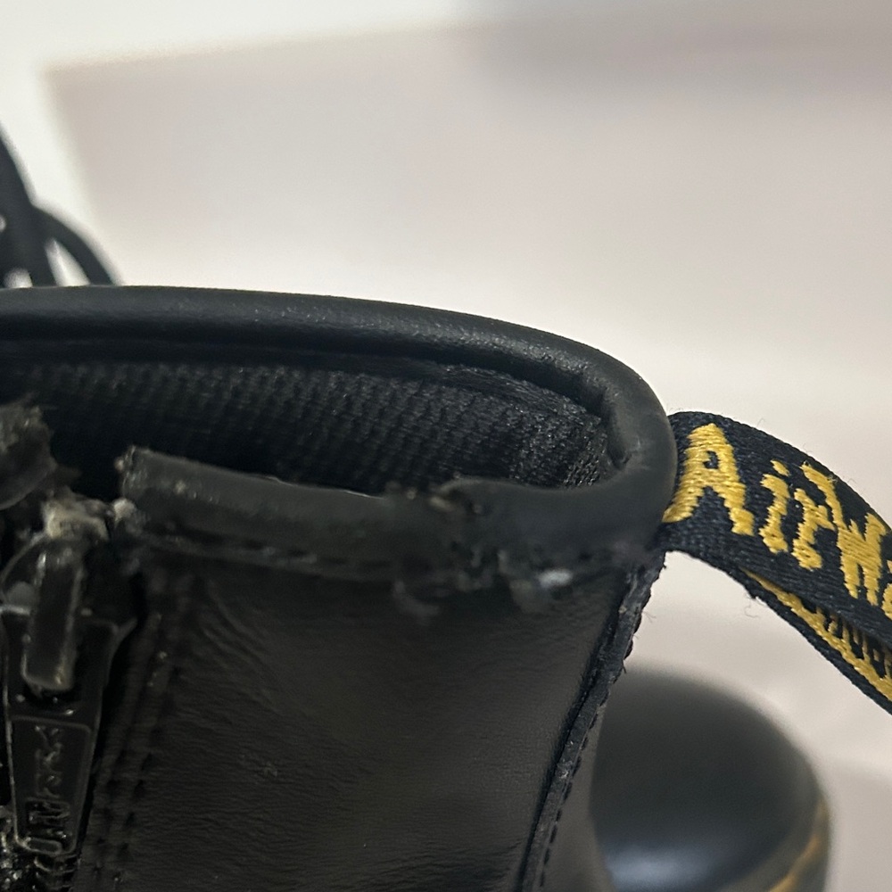 Dr. Martens Kids Black Boots - Picture 8 of 9